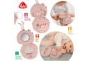 babyFEHN Greifspielzeug Stoffbuch Flamingo Rosa Bild 3