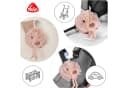babyFEHN Greifspielzeug Stoffbuch Flamingo Rosa Bild 4