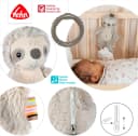 FEHN Spieluhr Lazy Crazy & Pink Faultier Grau Beige Bild 4