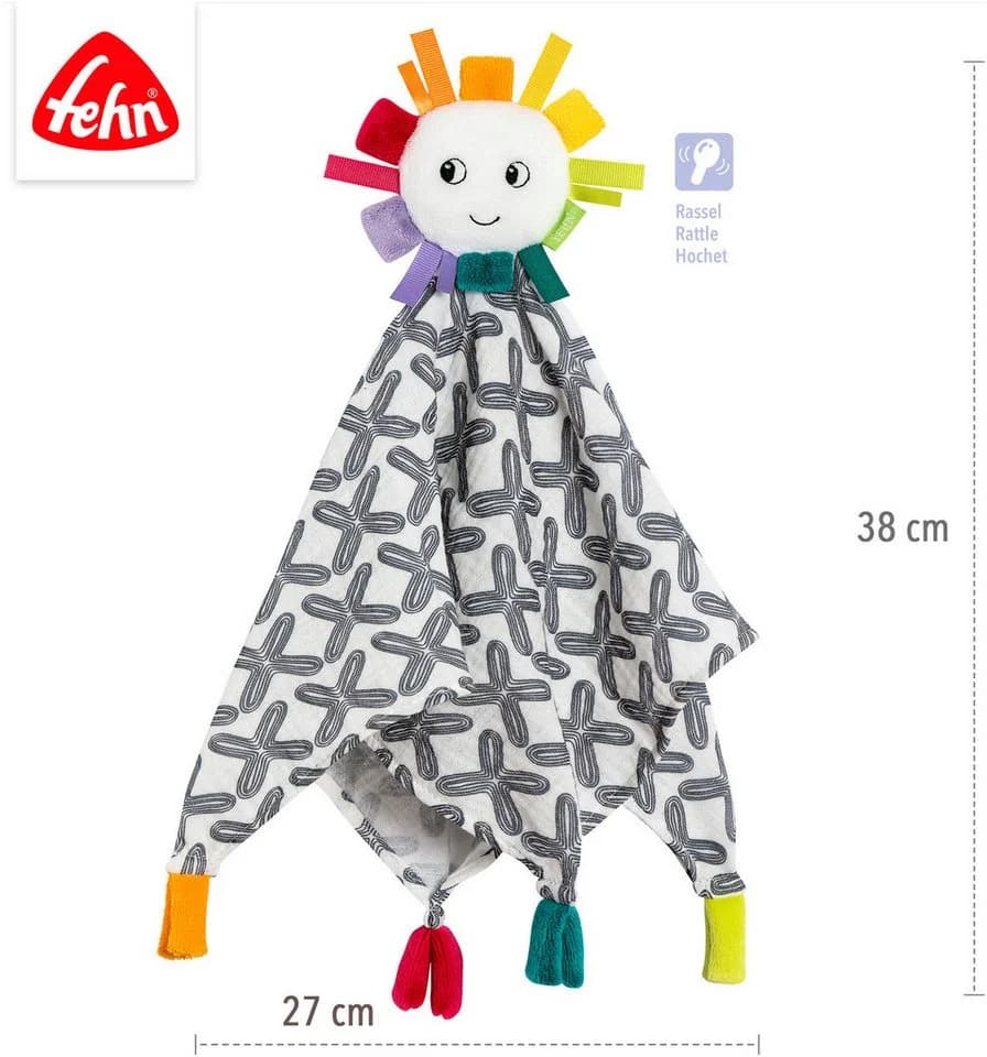 Fehn Kuscheltuch Sonne Baumwoll-Musselin - Bild 5