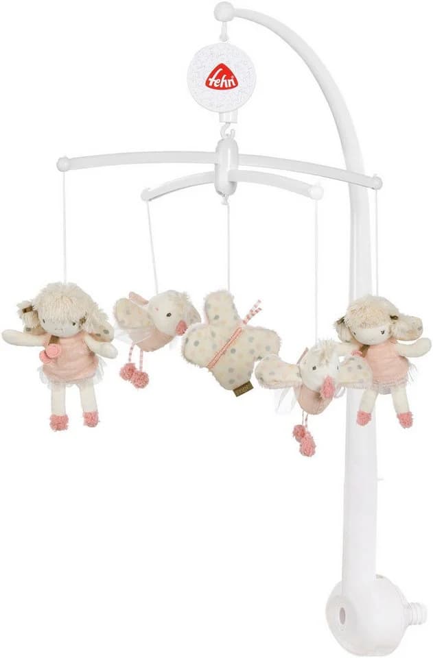 FEHN feehnLAND Musik-Mobile rosa/beige mit Spieluhr - Bild 2