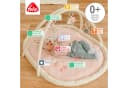 FEHN Baby Gym feehnLAND 3-D-Activity-Decke Vogel Rosa/Beige Bild 3