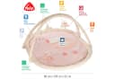 FEHN Baby Gym feehnLAND 3-D-Activity-Decke Vogel Rosa/Beige Bild 5