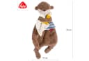 FEHN Schmusetuch Otter Theo Baby Braun Musselin Plüsch Bild 5