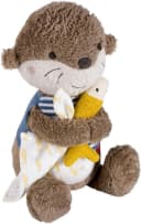Fehn Kuscheltier Otter Theo mit Nachtlicht und Glow-in-the-dark Bild 2