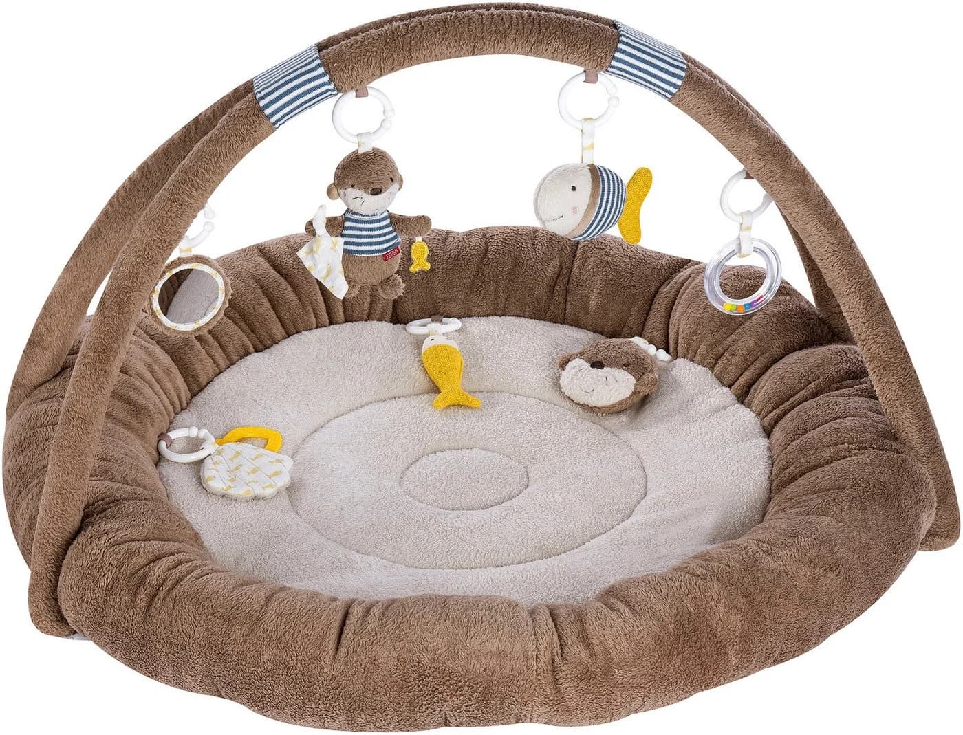 Baby Gym FEHN Otter Theo 3-D-Activity-Nest Braun/Sand - Bild 2