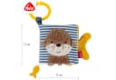 FEHN Stoffbuch Otter Theo Bunt Greifspielzeug mit Quietsche & Spiegel Bild 5