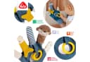 FEHN Spielhandschuh Otter Theo Blau Greifspielzeug Baby Bild 4