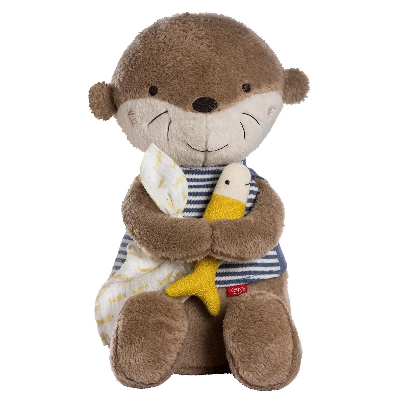 babyFEHN Kuscheltier Otter Theo XL Plüsch Braun