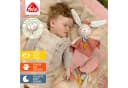 Fehn Schmusetuch fehnNATUR Hase Rosa mit Schnullerring Bild 1