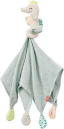 FEHN Kuscheltuch Meereskinder Seepferd Baby Schnuffeltuch Baumwolle Bunt Bild 2