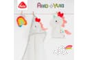 FEHN Spielbogen Aiko & Yuki 3-D-Activity-Decke Bunt mit Krabbeldecke Bild 1