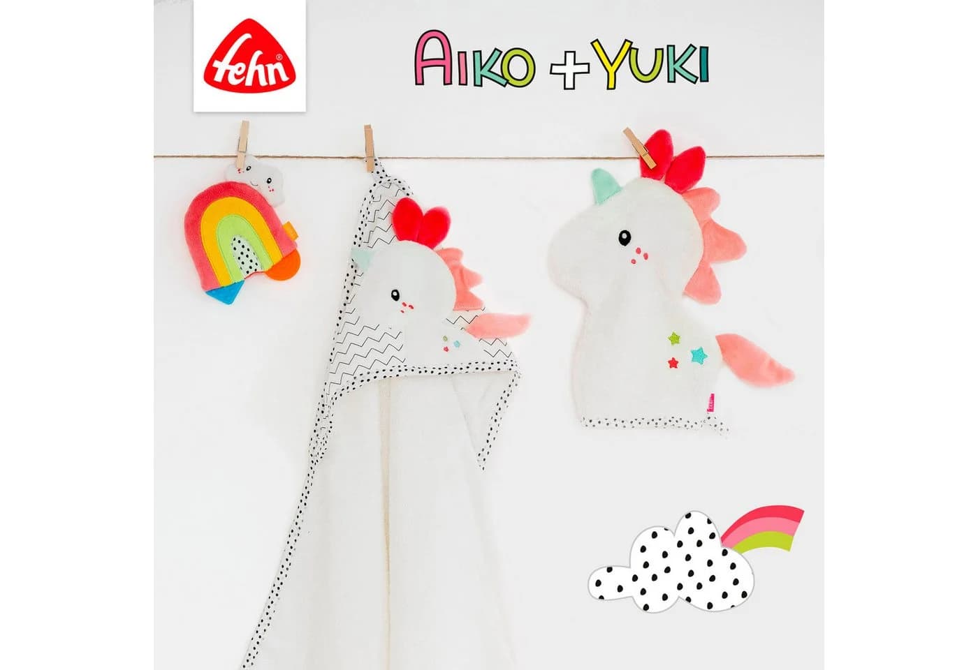 FEHN Musikmobile Aiko & Yuki Bunt mit Spieluhr - Bild 5