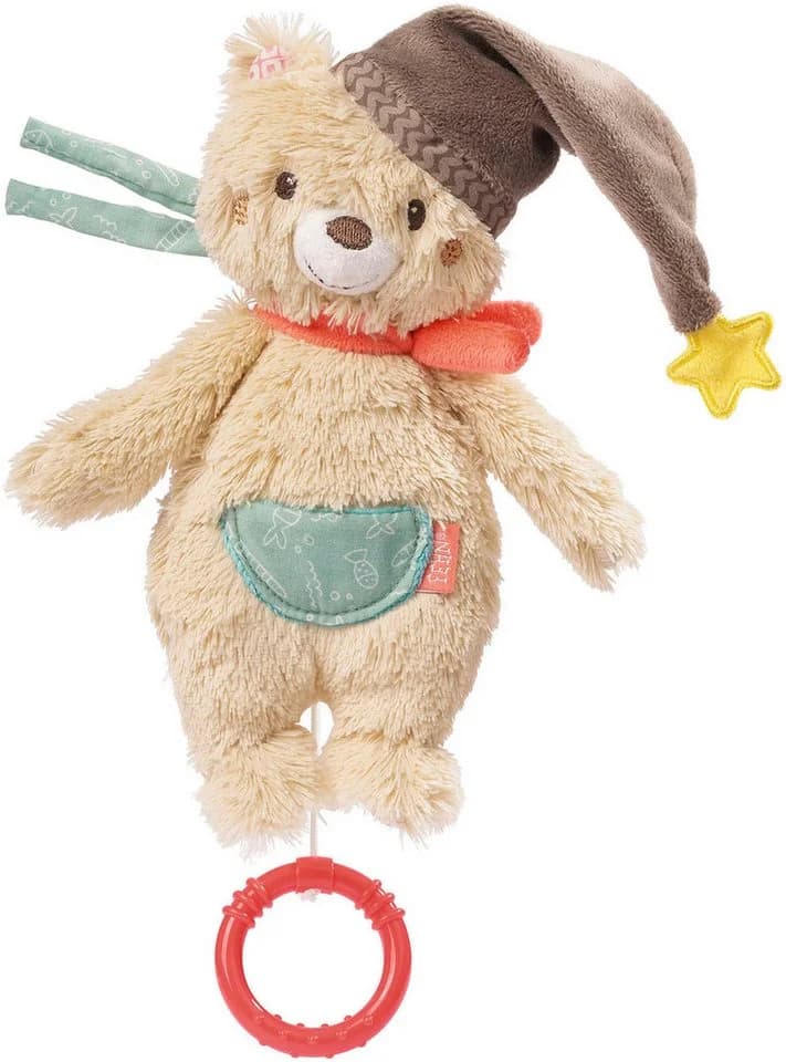 FEHN Spieluhr Bruno Bär Beige Plüsch Einschlafhilfe - Bild 2