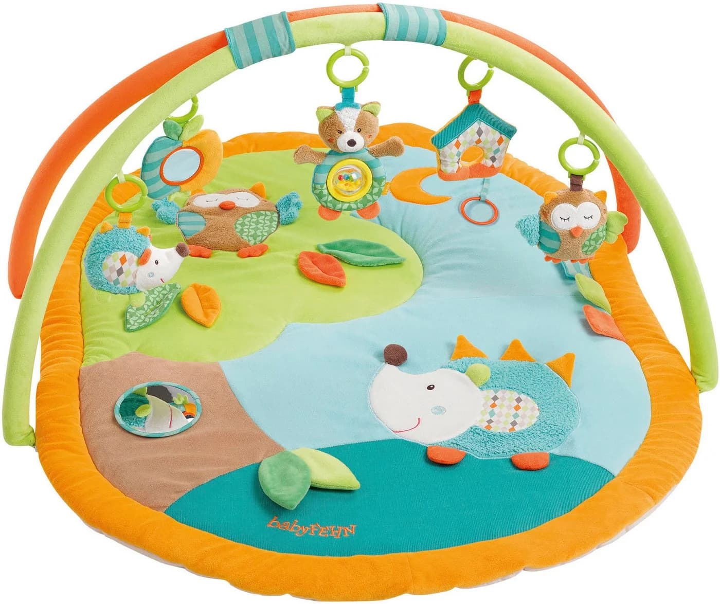 FEHN Spielbogen Sleeping Forest 3-D-Activity-Decke Bunt mit Krabbeldecke - Bild 2