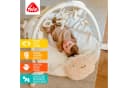 FEHN BabyLOVE Schaf 3-D-Activity-Decke Grau/Weiß mit Krabbeldecke Bild 1