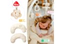 FEHN BabyLOVE Schaf 3-D-Activity-Decke Grau/Weiß mit Krabbeldecke Bild 4