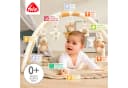 FEHN Spielbogen Rainbow 3-D-Activity-Decke Braun mit Krabbeldecke Bild 3