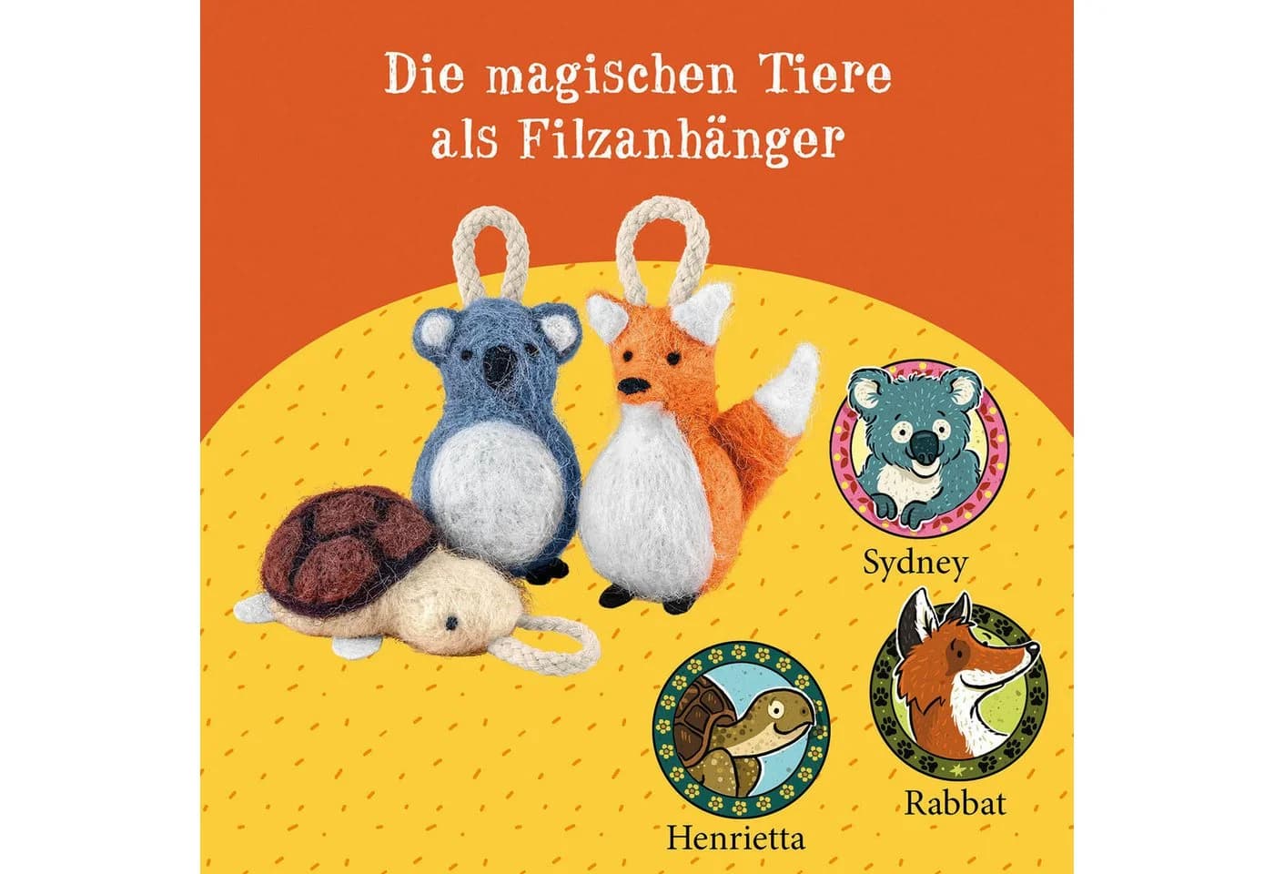 Kosmos Kreativset AllesKönnerKiste - Die Schule der magischen Tiere filzen - Bild 5