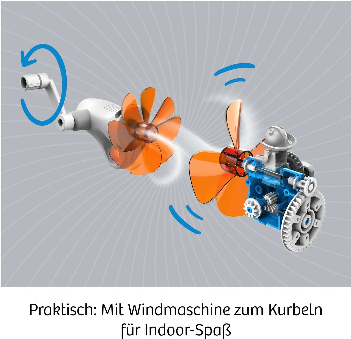 Kosmos Experimentierkasten Wind Bots - 6 Modelle mit Windmaschine - Bild 5