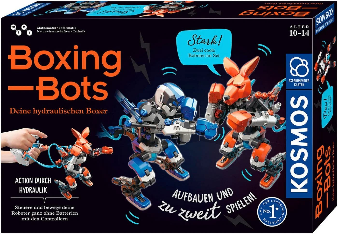 Kosmos Experimentierkasten Boxing Bots - Hydraulische Boxer - Bild 2