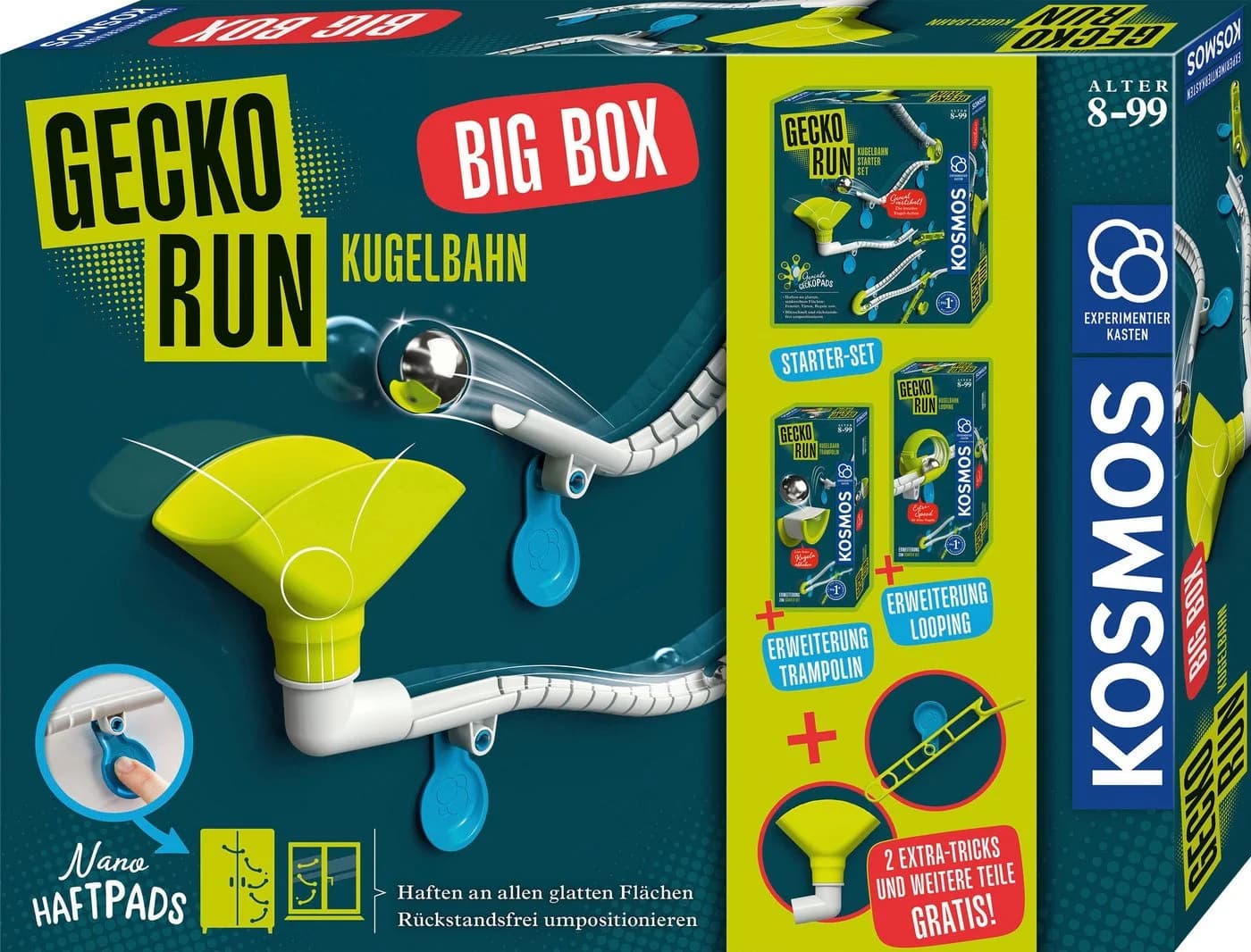 Kosmos Kugelbahn Gecko Run Big Box Bunt Starter Set - Bild 2