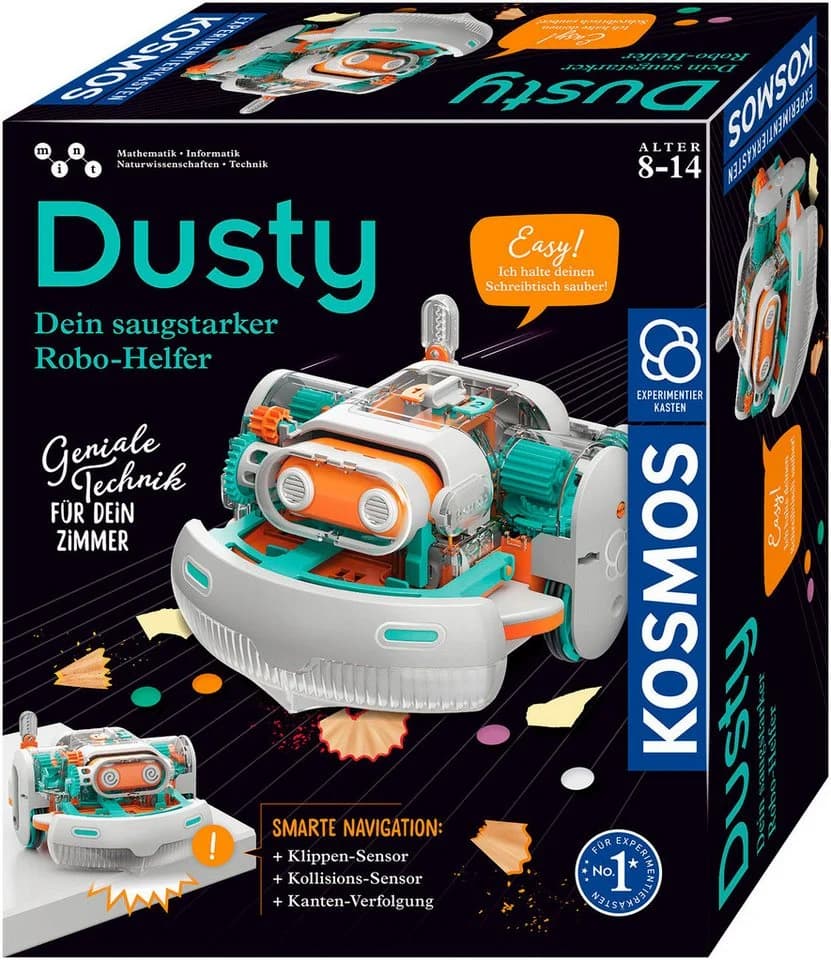 Kosmos Modellbausatz Dusty - Dein saugstarker Robo-Helfer Bunt - Bild 2