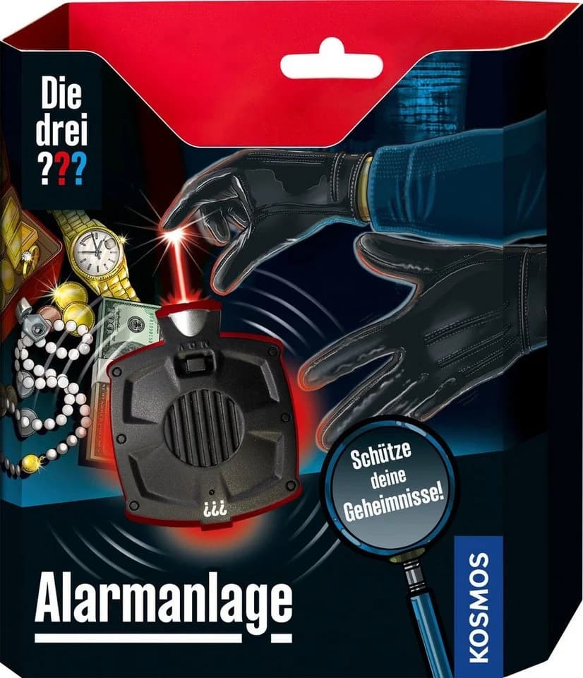 Die drei ??? Alarmanlage mit Chipkarte - Kosmos Experimentierkasten - Bild 2