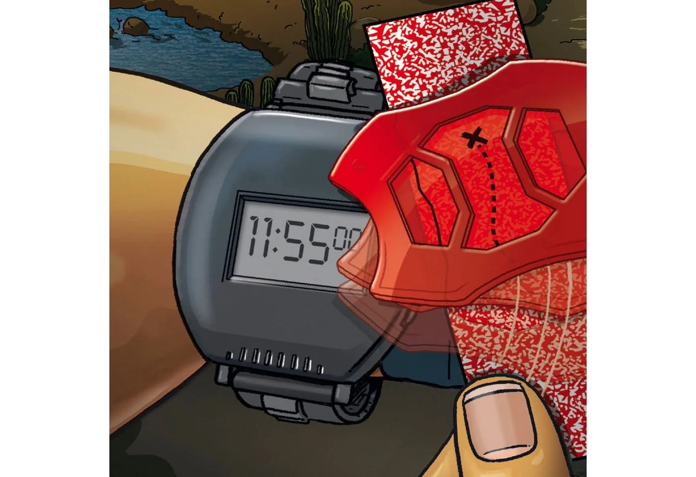 Kosmos Experimentierkasten Die drei ??? Detektiv-Uhr mit 9 Funktionen - Bild 3