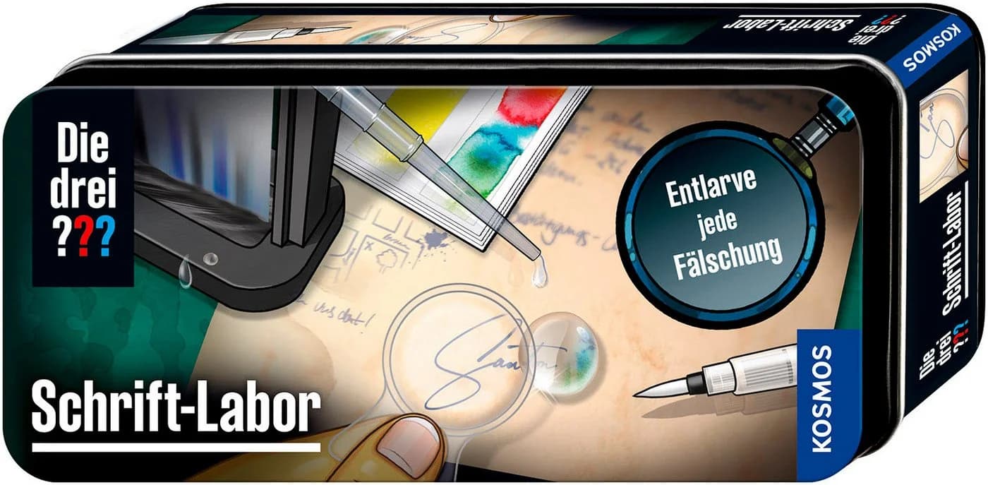 Kosmos Experimentierkasten Die drei ??? Schrift-Labor Detektiv-Set - Bild 2
