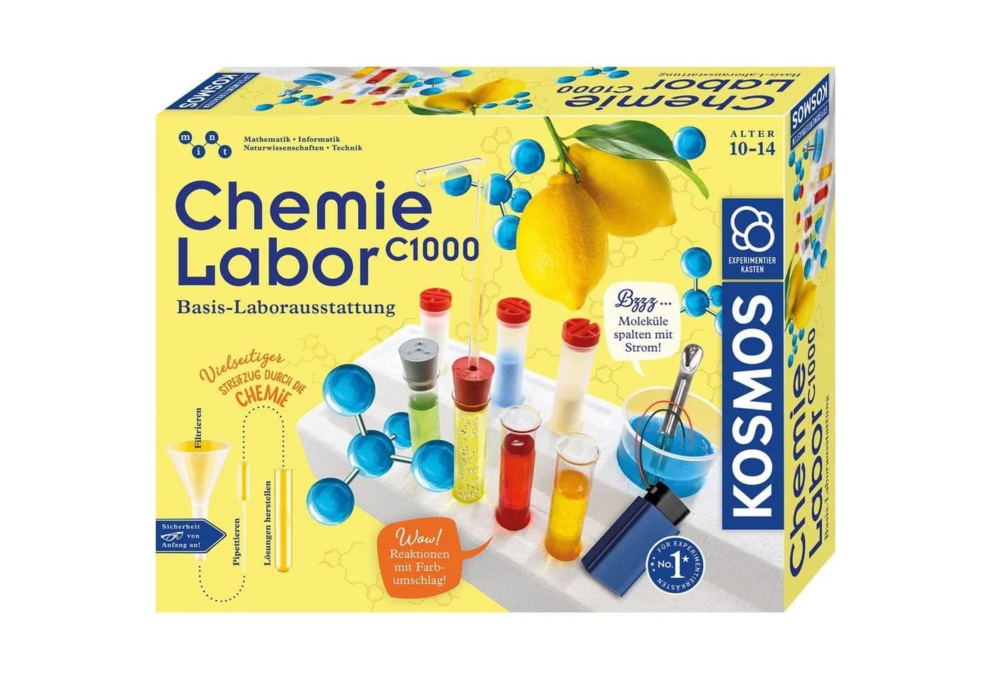 Kosmos Chemielabor C1000 Experimentierkasten Bunt