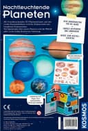 Kosmos Experimentierkasten Nachtleuchtende Planeten 3D Wandsticker Bild 1