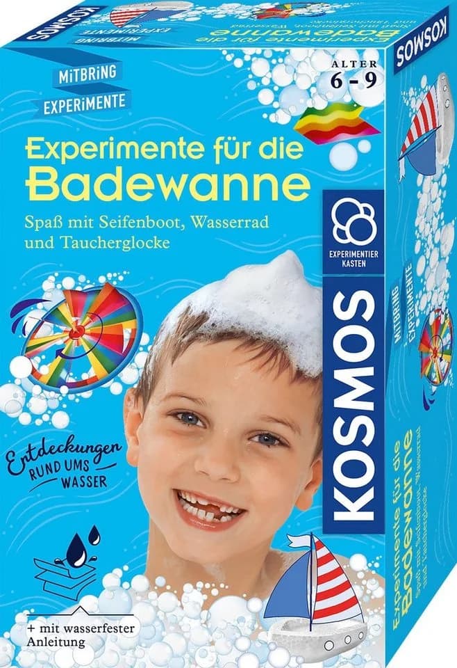 Kosmos Experimentierkasten Experimente für die Badewanne Made in Germany - Bild 2