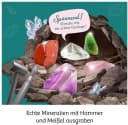 Kosmos Experimentierkasten Mineralien - Ausgrabungsspiel für Kinder ab 7 Jahren Bild 1