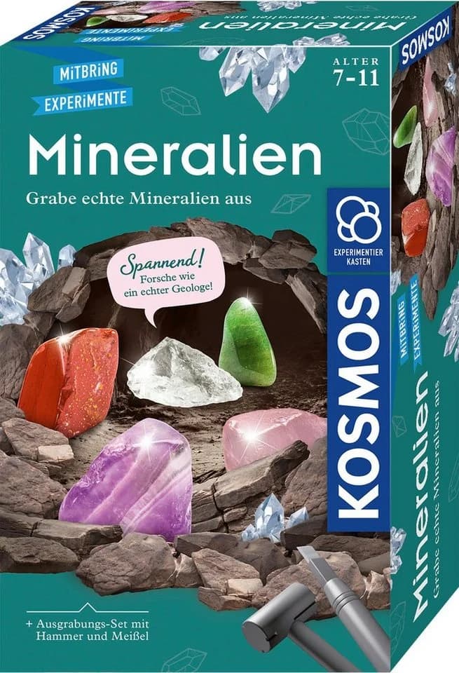 Kosmos Experimentierkasten Mineralien - Ausgrabungsspiel für Kinder ab 7 Jahren - Bild 2