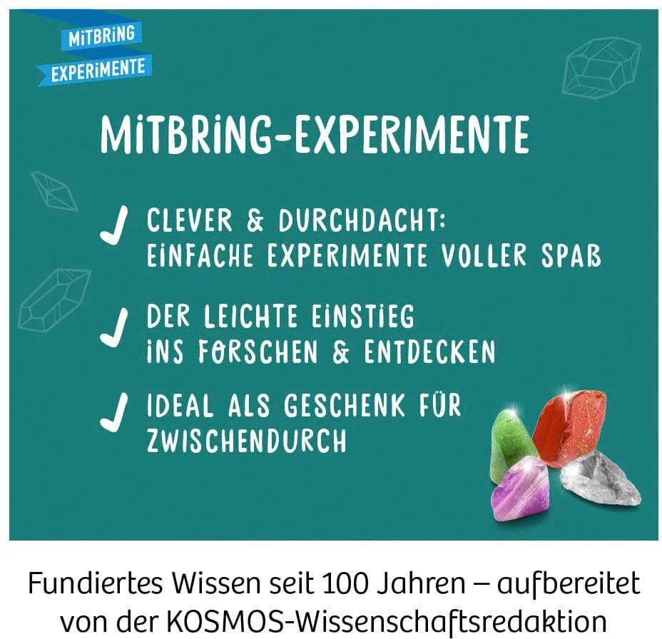 Kosmos Experimentierkasten Mineralien - Ausgrabungsspiel für Kinder ab 7 Jahren - Bild 5