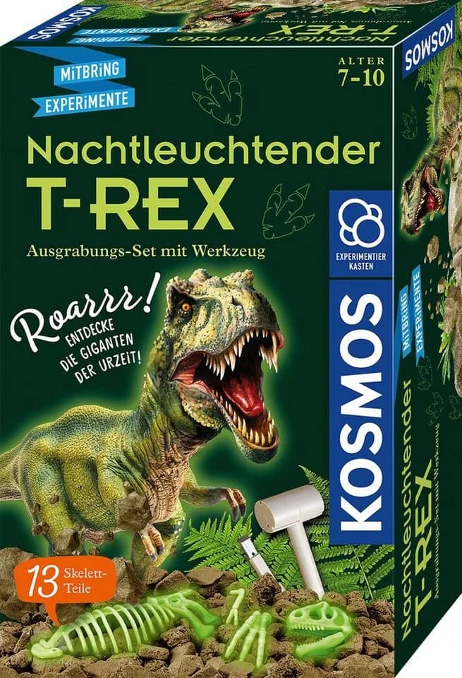 Kosmos Experimentierkasten Nachtleuchtender T-Rex Dinosaurier - Bild 2