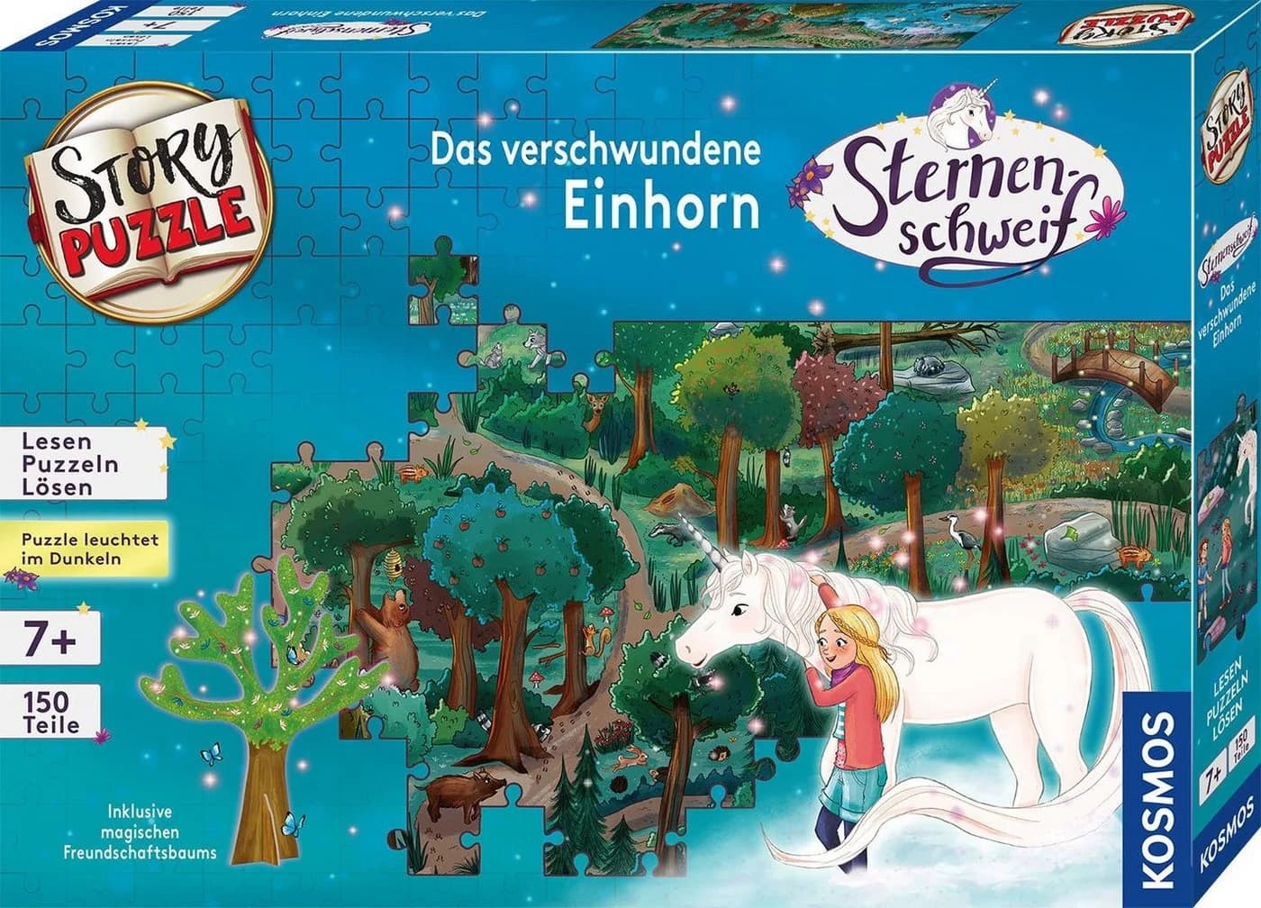 Kosmos Puzzle StoryPuzzle Sternenschweif 150 Teile Bunt Made in Germany - Bild 2