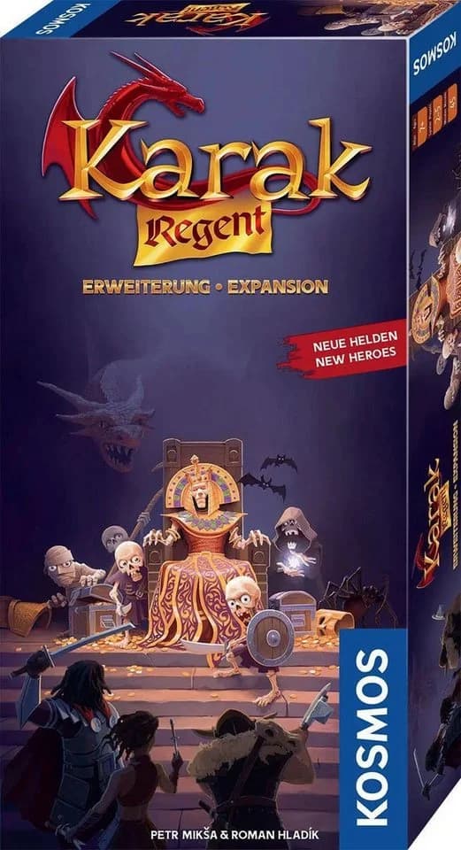Kosmos Karak - Regent Erweiterung Brettspiel für 2-5 Spieler ab 7 Jahren - Bild 2