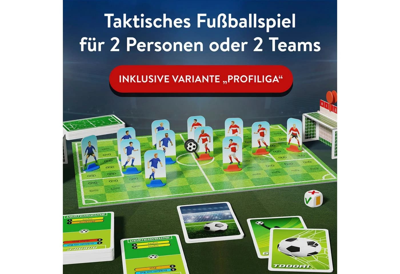 Kosmos Kicker Fußball-Duell Familienspiel Made in Europe - Bild 4