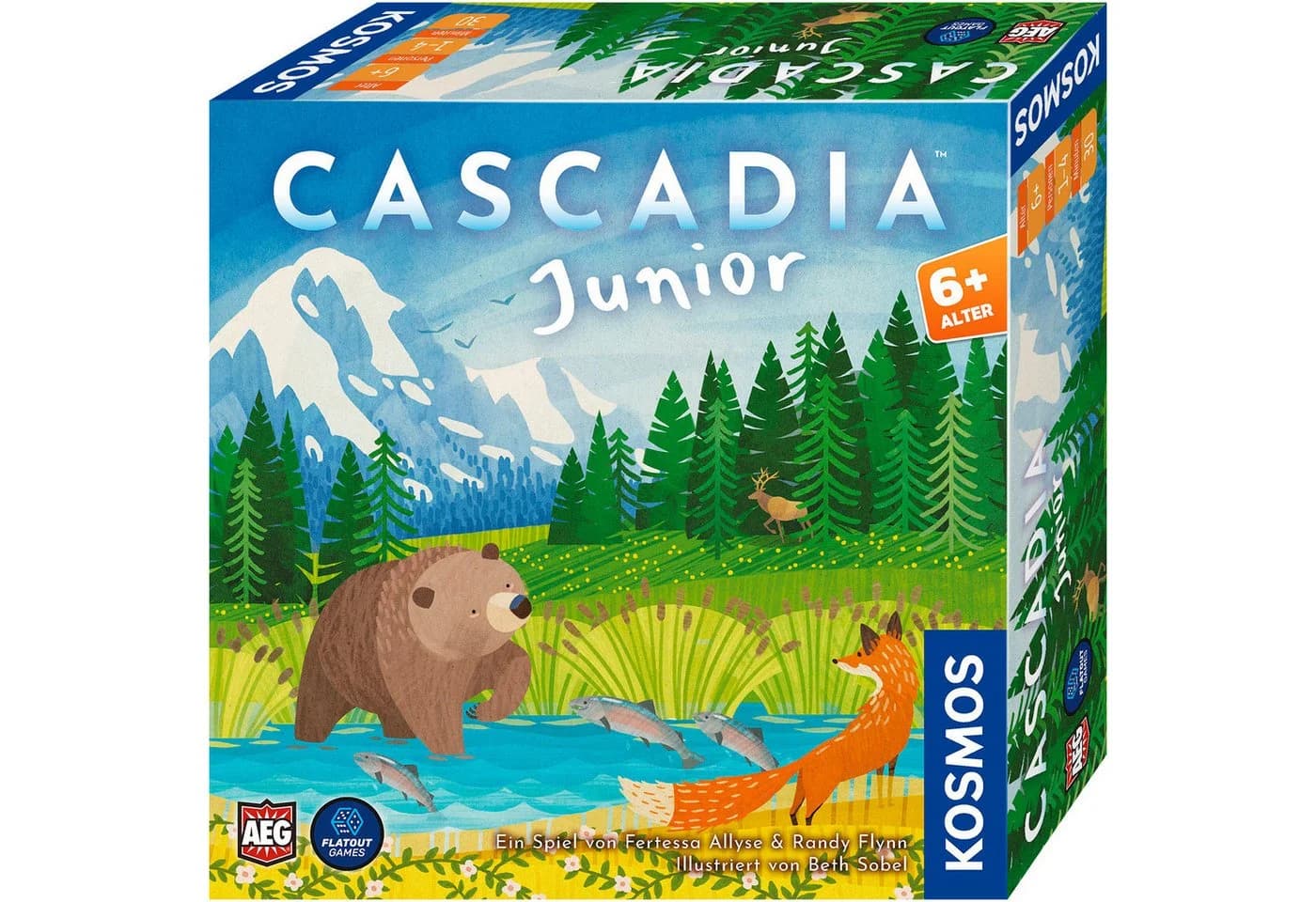 KOSMOS Cascadia Junior Legespiel Bunt - Spiel des Jahres 2022 - Bild 2