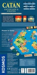 Kosmos CATAN Entdecker & Piraten Strategiespiel Bunt Bild 1