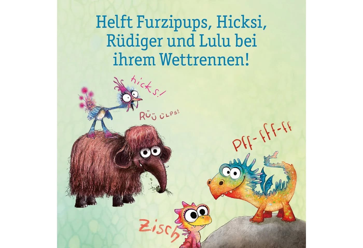Kosmos Spiel Furzipups und seine Freunde Würfelspiel Bunt