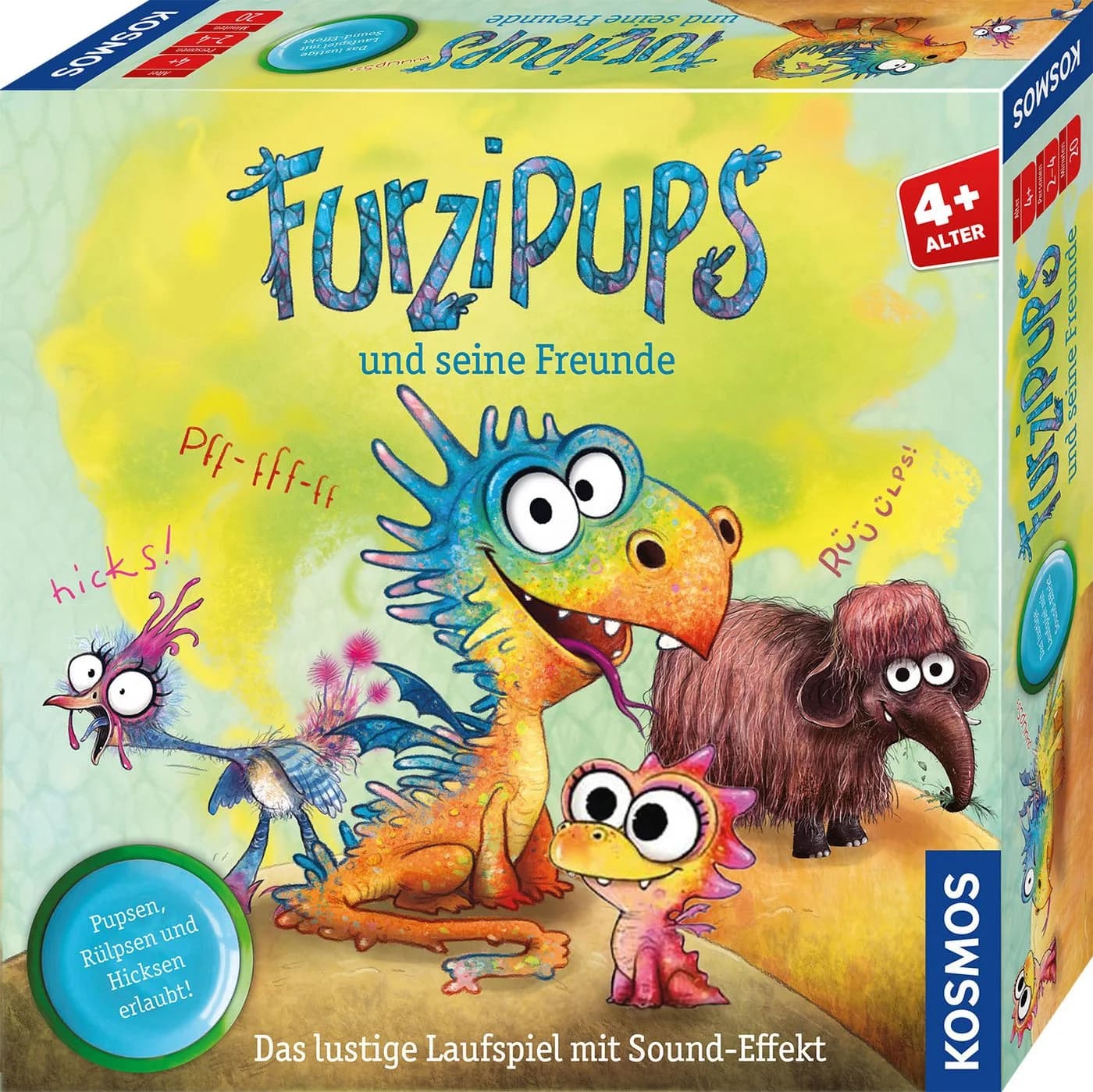 Kosmos Spiel Furzipups und seine Freunde Würfelspiel Bunt - Bild 2