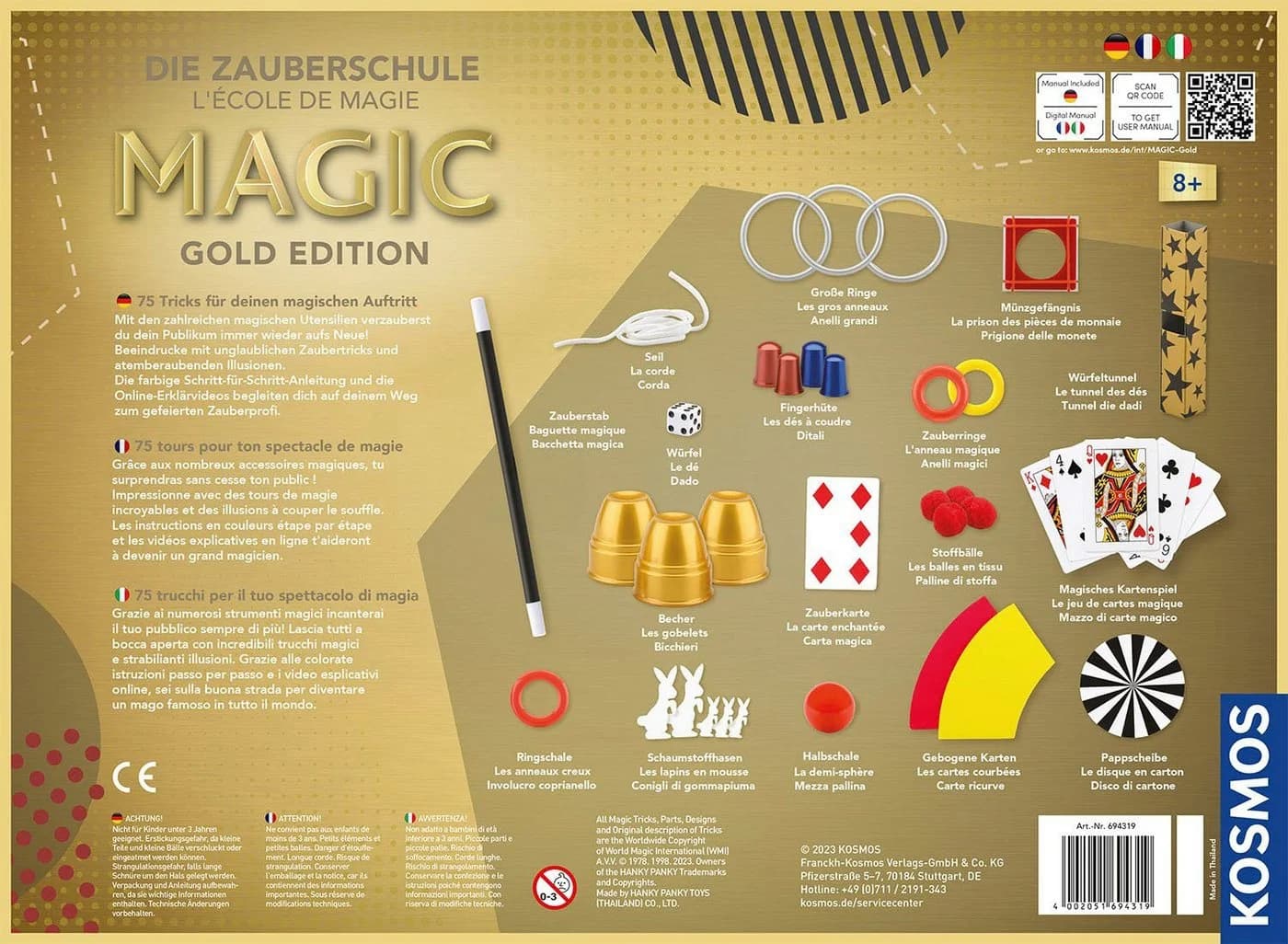 Kosmos Zauberkasten Die Zauberschule Magic - Gold Edition - Bild 5