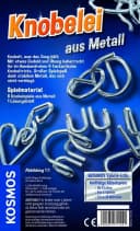 Kosmos Spiel Knobelei aus Metall 6 Knobeltricks Bild 1