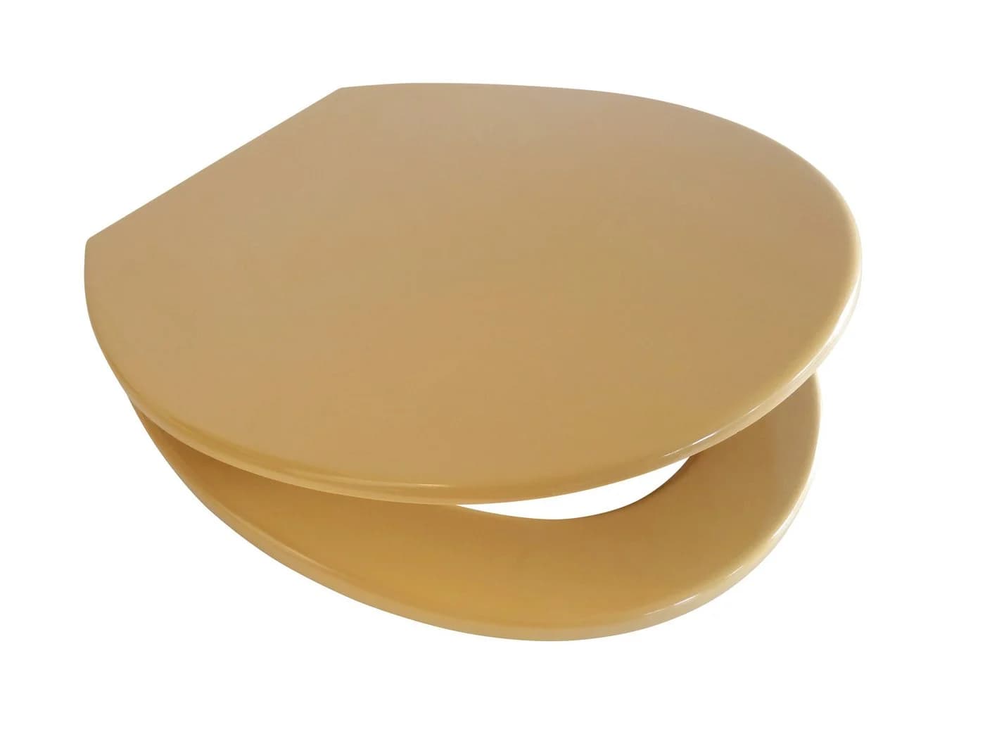 ADOB WC-Sitz Riva Curry Gelb Duroplast Oval