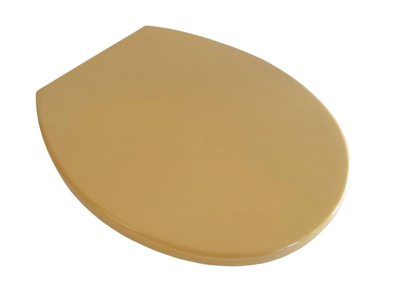 ADOB WC-Sitz Riva Curry Gelb Duroplast Oval - Bild 2