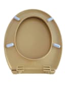 ADOB WC-Sitz Riva Curry Gelb Duroplast Oval Bild 3