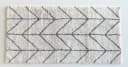 ADOB Badematte Premium 140x70 cm Weiß-Grau Baumwolle Bild 2